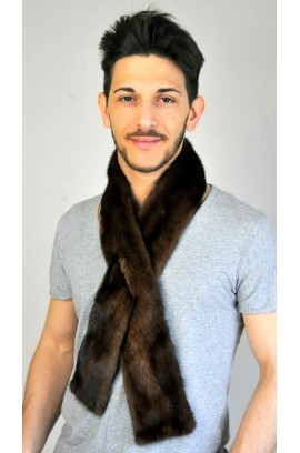 Scandinavian mink fur scarf